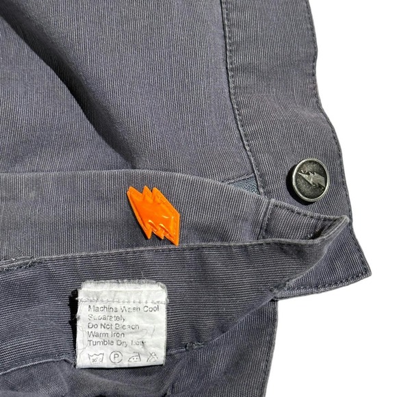 Walter Van Beirendonck Archive neon zippered bolt cargo pant - Picture 3 of 4